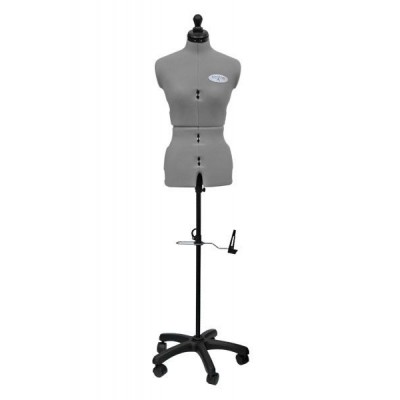 Манекен женский портновский Celine S 42-52 Standart Plus Silver Grey Манекен женский портновский Celine S 42-52 Standart Plus Silver Grey